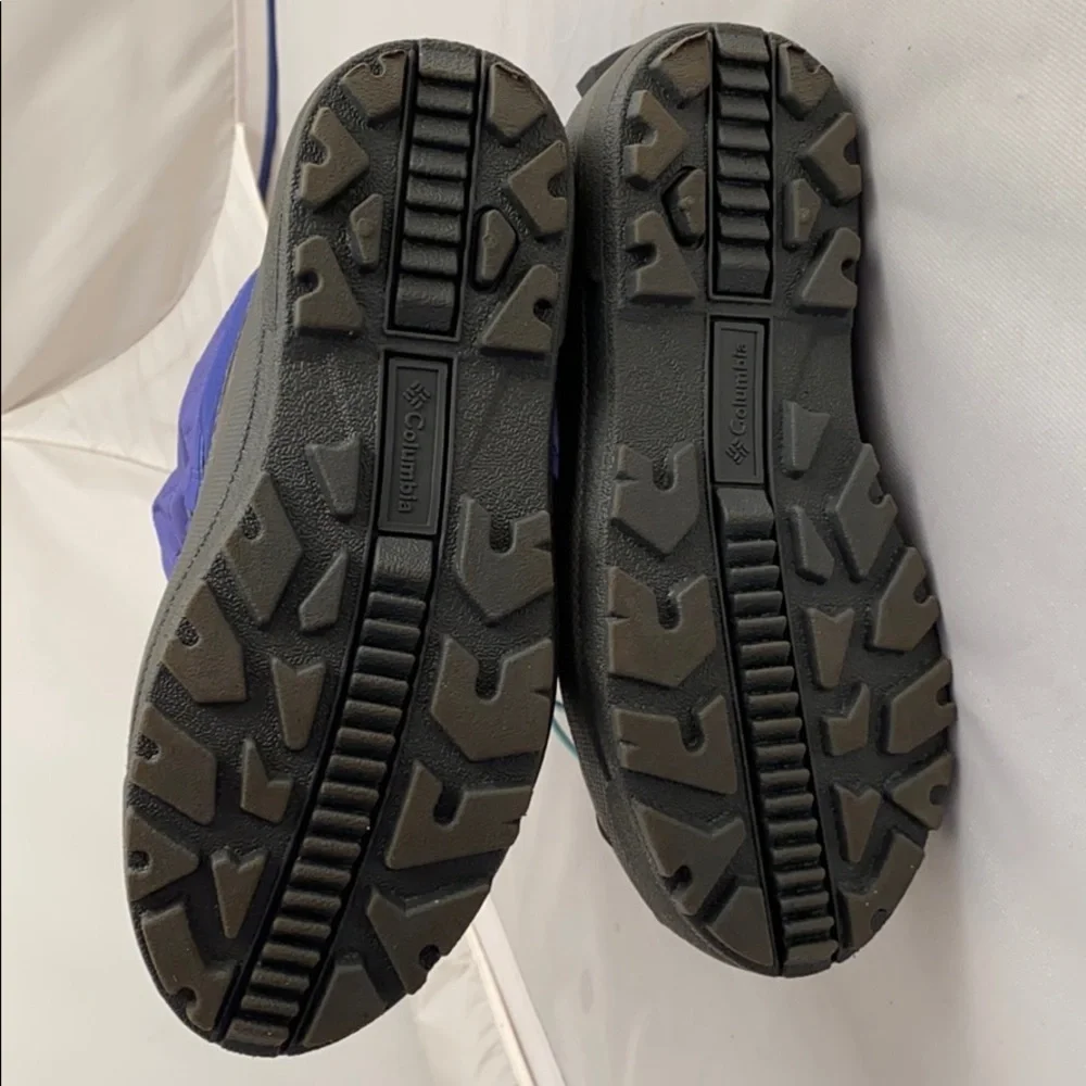 Columbia Powderbug waterproof snow boots blue 6 - Picture 6 of 10